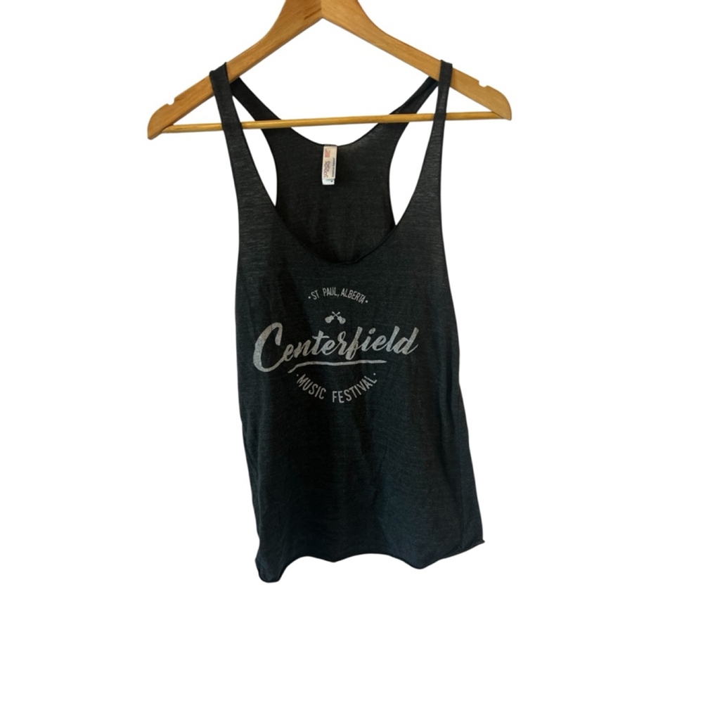 Graphic Print Women’s Tank Top Medium T Back Shirt M